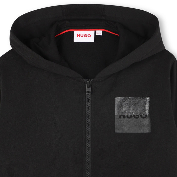HUGOLogo Hooded Zip Up Top3617165668845SAVANNA