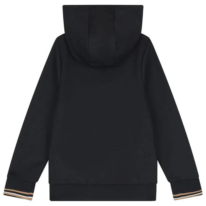 BossLogo Hooded Zip Up Top3617165568442SAVANNA
