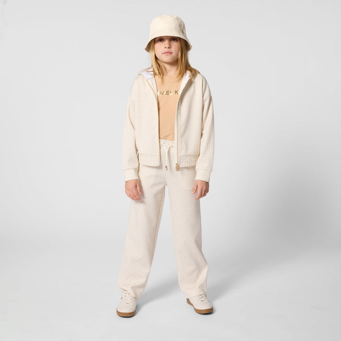 Michael KorsLogo Hooded Zip Up Top3617165832895SAVANNA