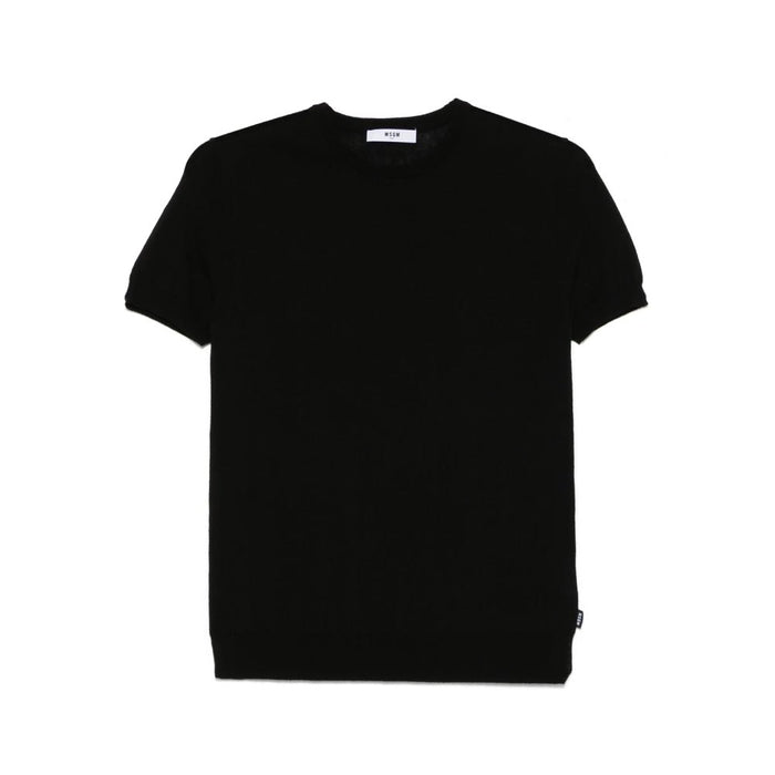 MSGMLogo Knitted T-shirt8051883361476SAVANNA