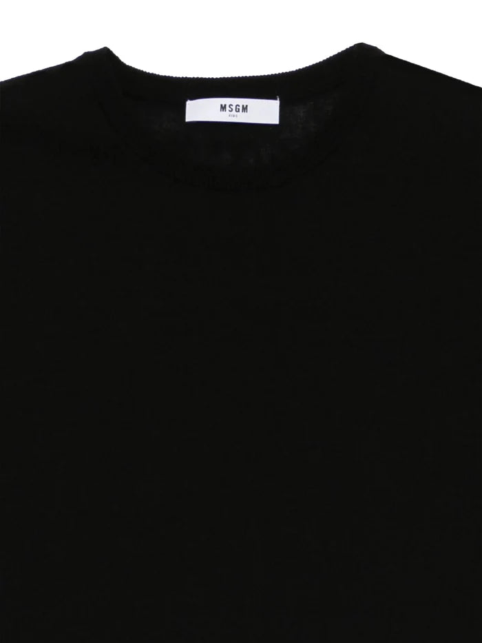 MSGMLogo Knitted T-shirt8051883361476SAVANNA