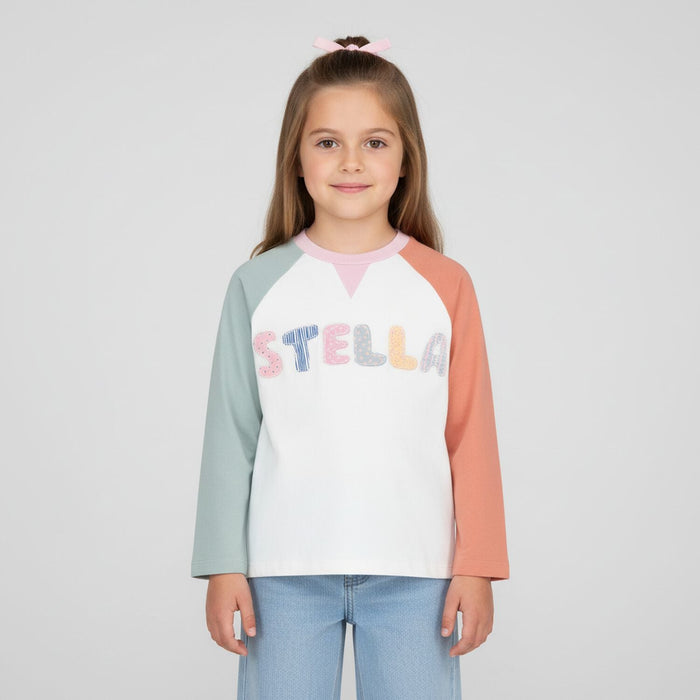Stella McCartneyLogo Long Sleeve TopSAVANNA