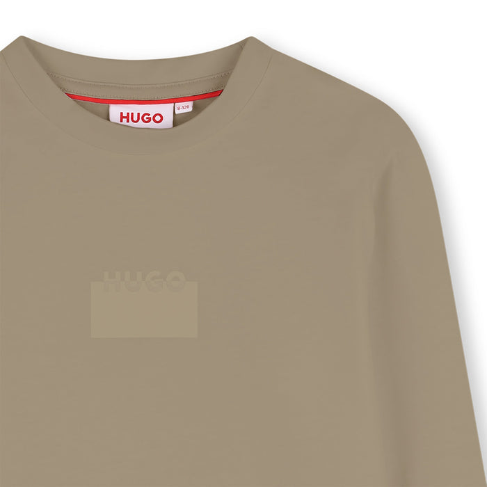HUGOLogo Plaque Long Sleeve Top3617165766930SAVANNA