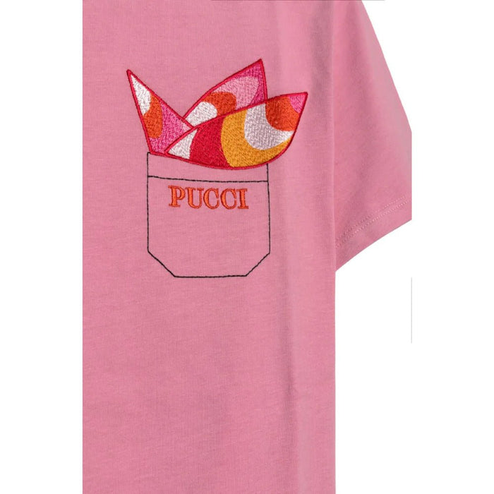 Emilio PucciLogo Pocket T-shirt8059774194363SAVANNA