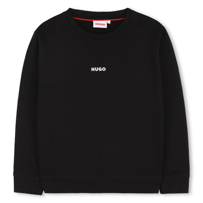 HUGOLogo Print Crew Neck Sweatshirt3617165766534SAVANNA