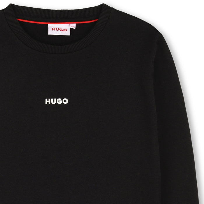 HUGOLogo Print Crew Neck Sweatshirt3617165766534SAVANNA
