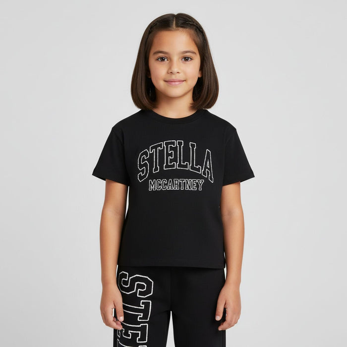 Stella McCartneyLogo Print Crew T-ShirtSAVANNA