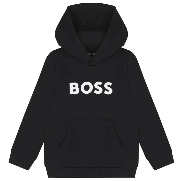 BossLogo Print Hoodie3617165585173SAVANNA