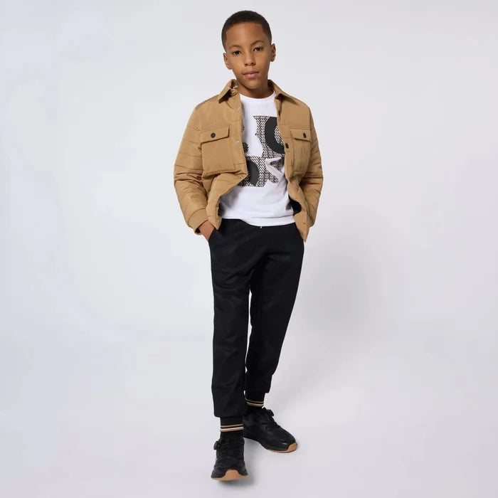 BossLogo Print Joggers3617165690556SAVANNA