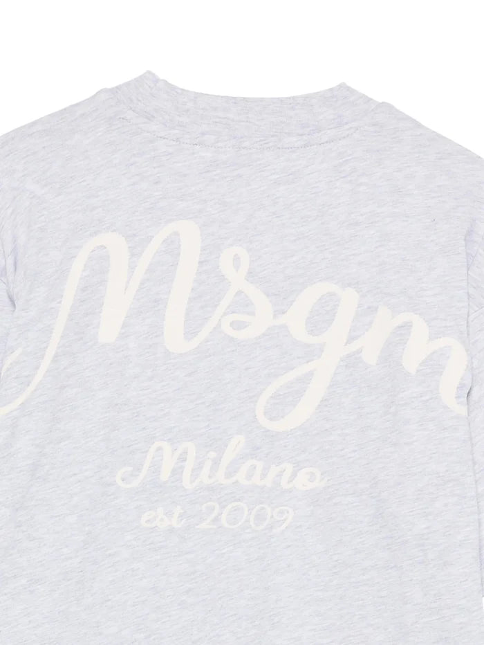 MSGMLogo Print Long Sleeve T-Shirt8051883384543SAVANNA