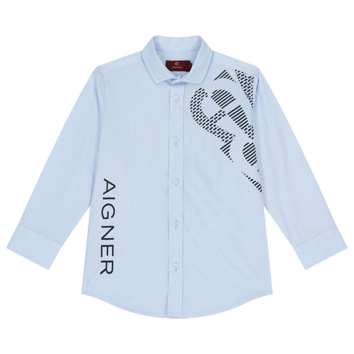 AIGNERLogo Print Shirt4062176678304SAVANNA
