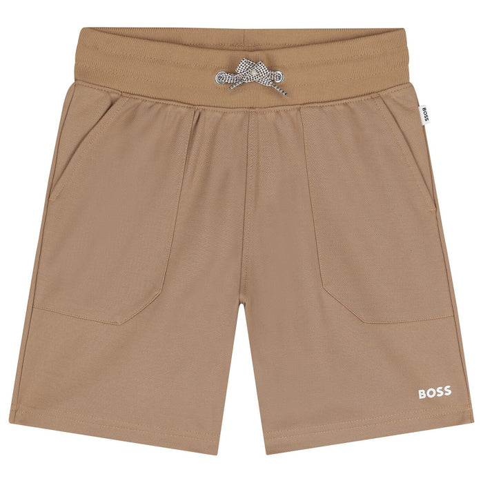 BossLogo Print ShortsSAVANNA