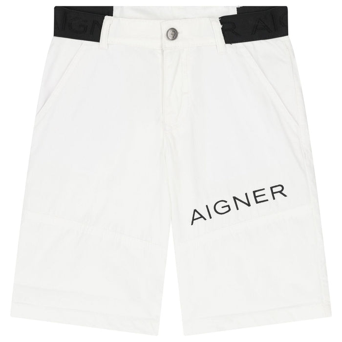 AIGNERLogo Print Shorts4062176683100SAVANNA