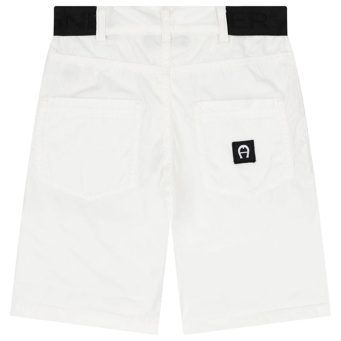 AIGNERLogo Print Shorts4062176683100SAVANNA