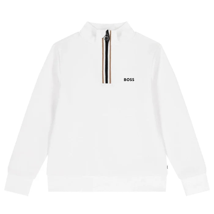 BossLogo Print Sweatshirt3617165560590SAVANNA