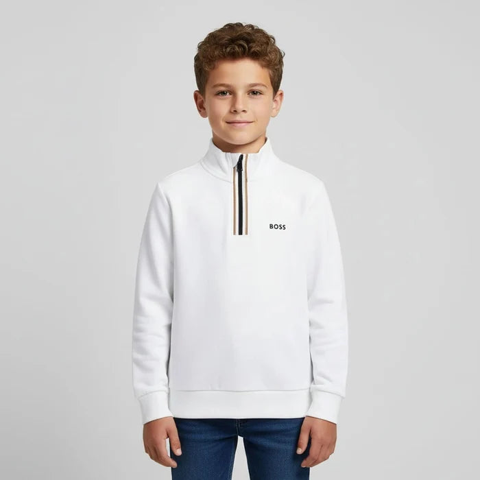 BossLogo Print Sweatshirt3617165560590SAVANNA