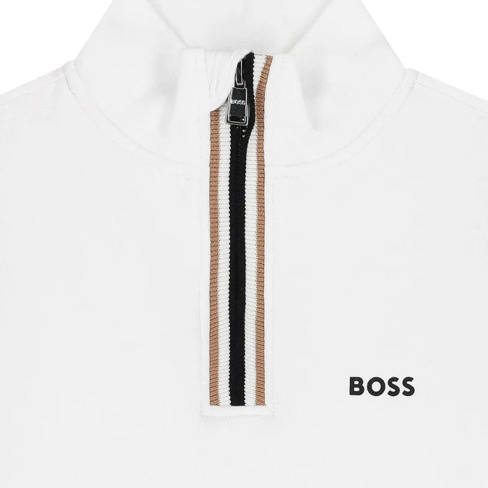 BossLogo Print Sweatshirt3617165560590SAVANNA