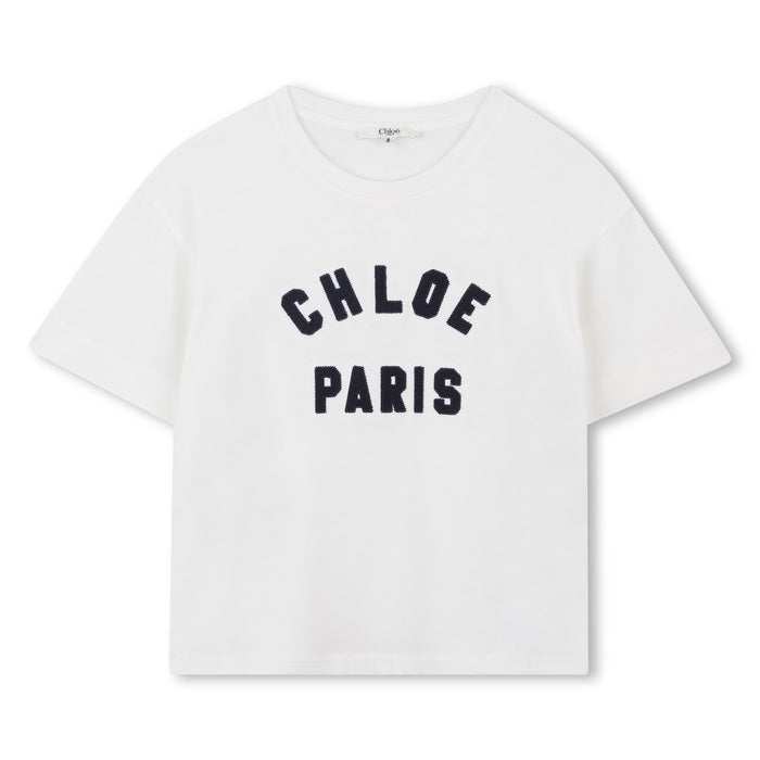 CHLOÉLogo Print T-shirt3617165507069SAVANNA