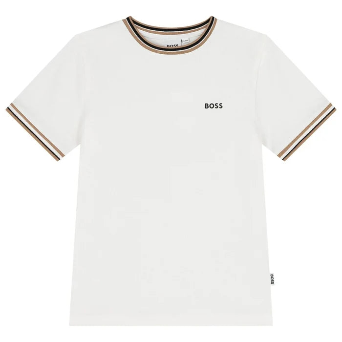 BossLogo Print T-Shirt3617165733444SAVANNA