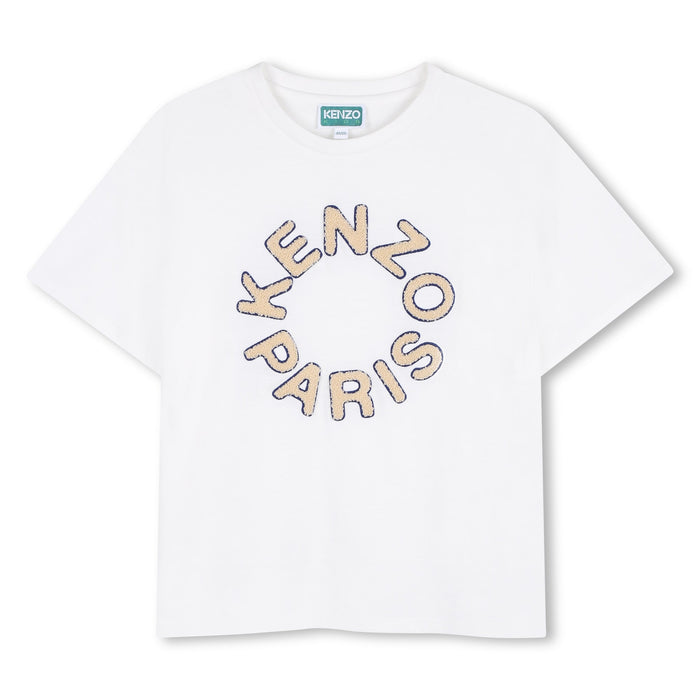 KENZOLogo Print T-Shirt3617165962141SAVANNA