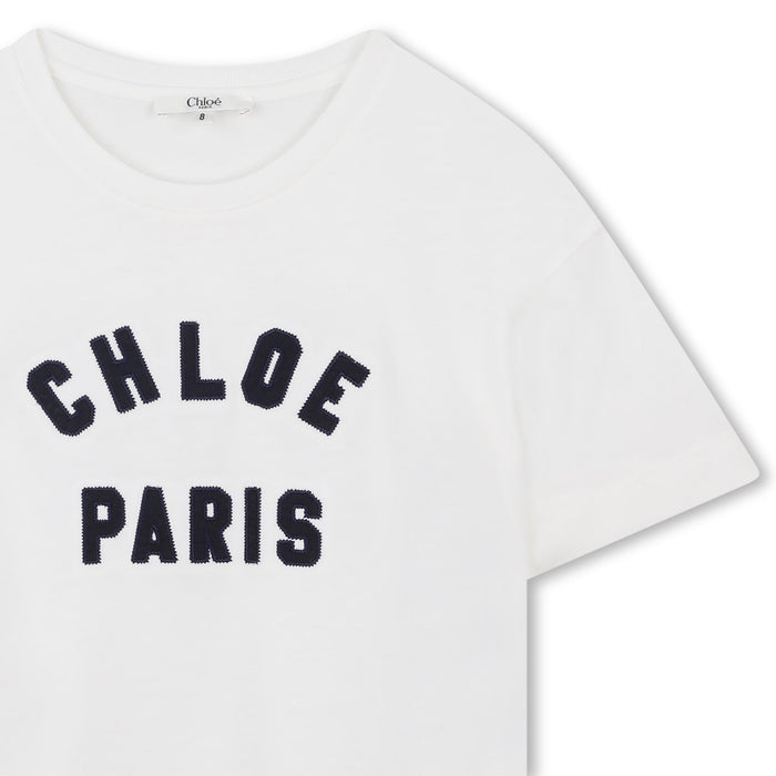 CHLOÉLogo Print T-shirt3617165507069SAVANNA