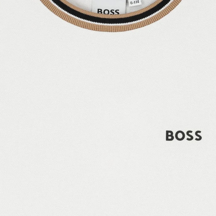BossLogo Print T-Shirt3617165733444SAVANNA