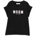 MSGMLogo Printed Abstract T-Shirt8051883415643SAVANNA