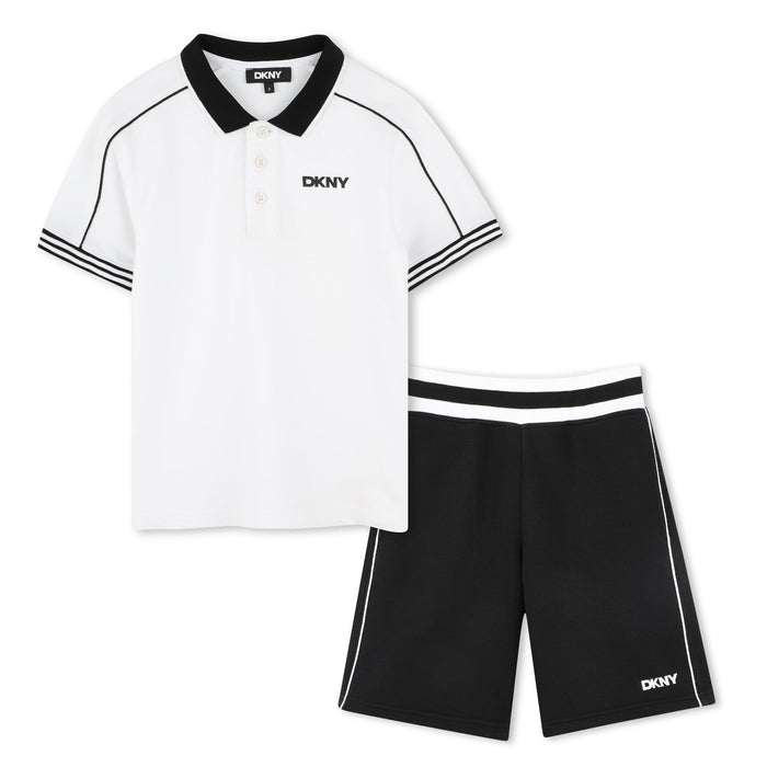 DKNYLogo Shorts Set3617165262241SAVANNA