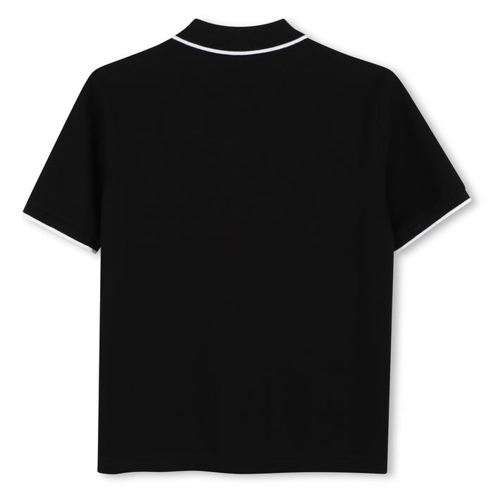 Logo Tipped Polo Shirt