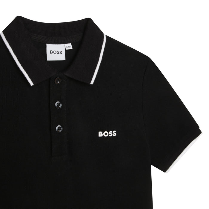 Logo Tipped Polo Shirt