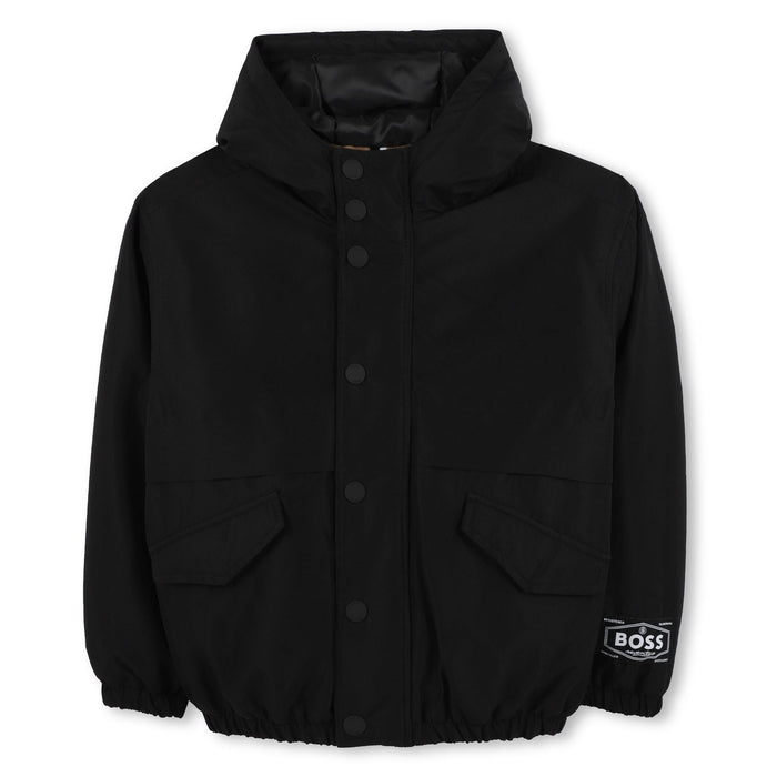 BossLogo Zip Hooded Jacket3143164479750SAVANNA