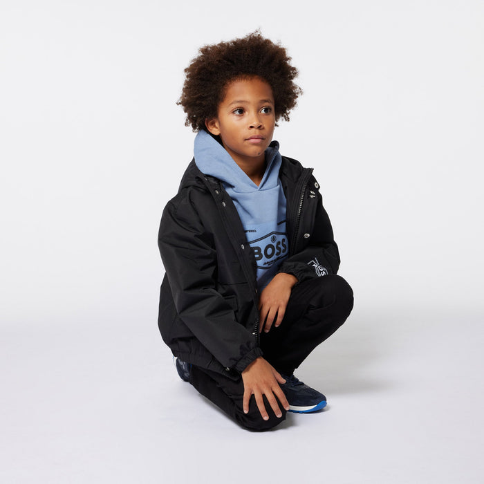 BossLogo Zip Hooded Jacket3143164479750SAVANNA