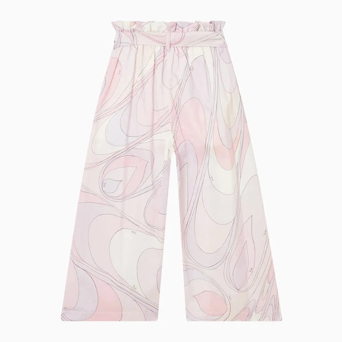Emilio PucciMarmo Print Wide Leg Trousers8059774188591SAVANNA