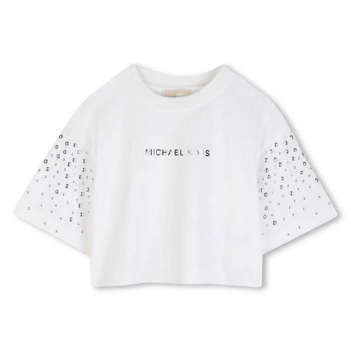 Michael KorsMetallic Logo T-Shirt3617165867996SAVANNA