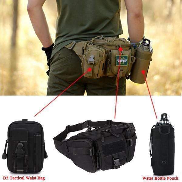 Military Crossbody Waist Bag