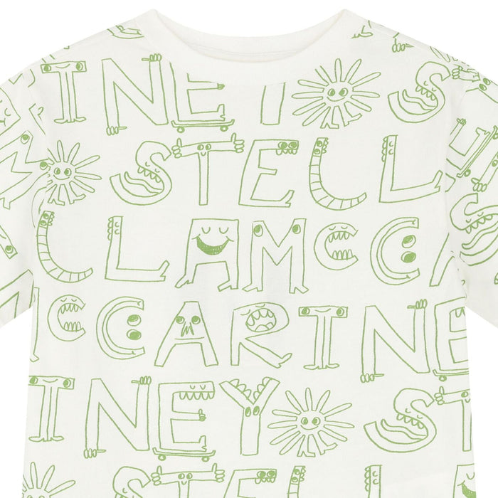 Stella McCartneyMonogram Graphic Print T-Shirt8055178788436SAVANNA