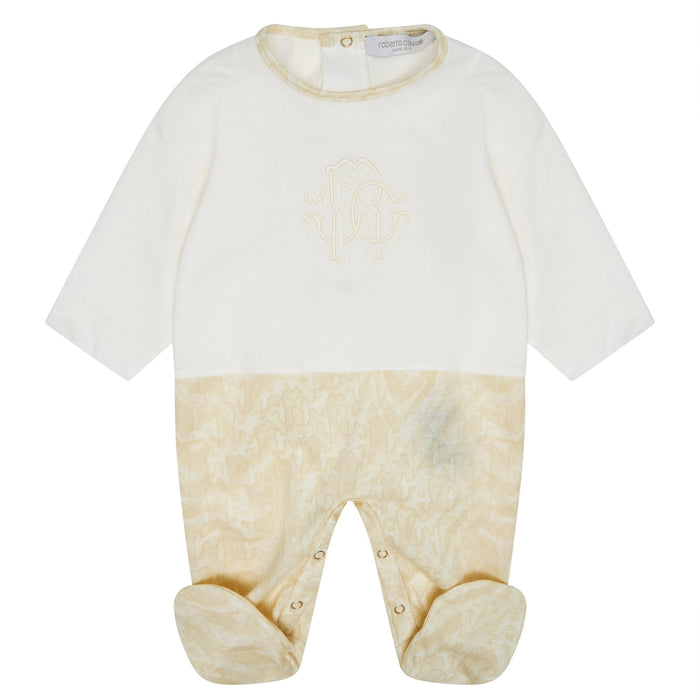 Roberto CavalliMonogram Print Babygrow Set8053638321766SAVANNA