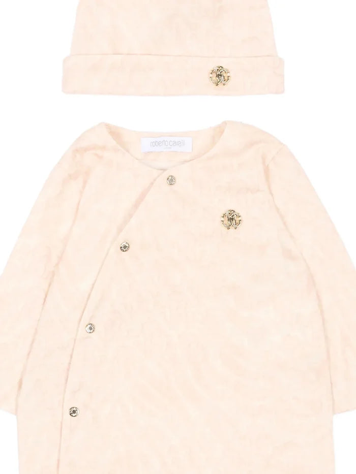 Roberto CavalliMonogram Print Babygrow Set8053638321568SAVANNA