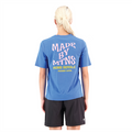 Mons Royale Women's Icon Relaxed T Shirt 2024 Pop Blue