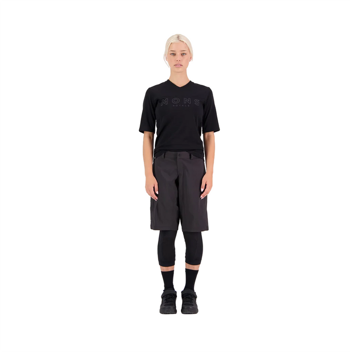 Mons Royale Women's Virage Bike Shorts 2.0 2024 Black