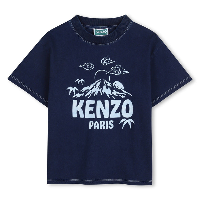 KENZOMountain Logo Motif T-Shirt3617165984204SAVANNA
