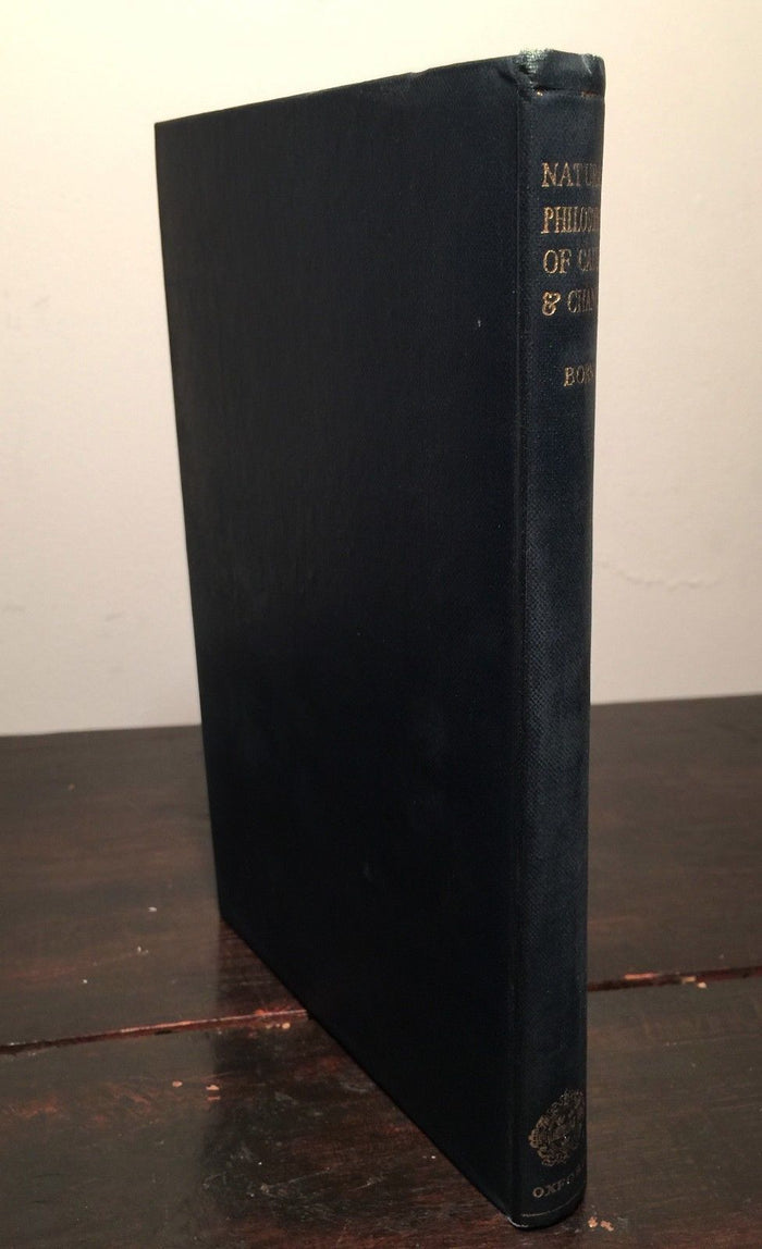 NATURAL PHILOSOPHY OF CAUSE AND CHANCE, Max Born 1st/1st 1948 HC/DJ, VERY RARE