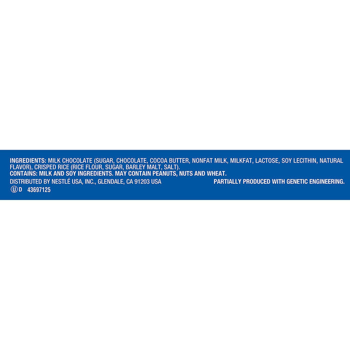 Nestle Crunch Candy Bar (1.55 oz., 36 ct.)
