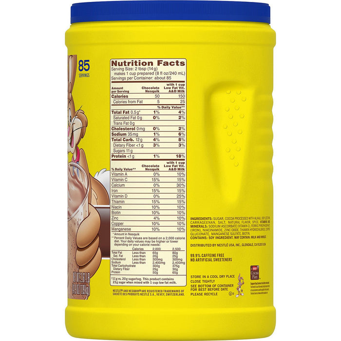 Nestlé Nesquik Chocolate Flavored Powder (2.61 lb.)