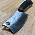 Nic Nichols Mini Cleaver Makers Mark Bourbon Handles Limited Edition - NORTH RIVER OUTDOORS