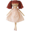 Nikki - Pink Stripe Dress up doll with removable clothes