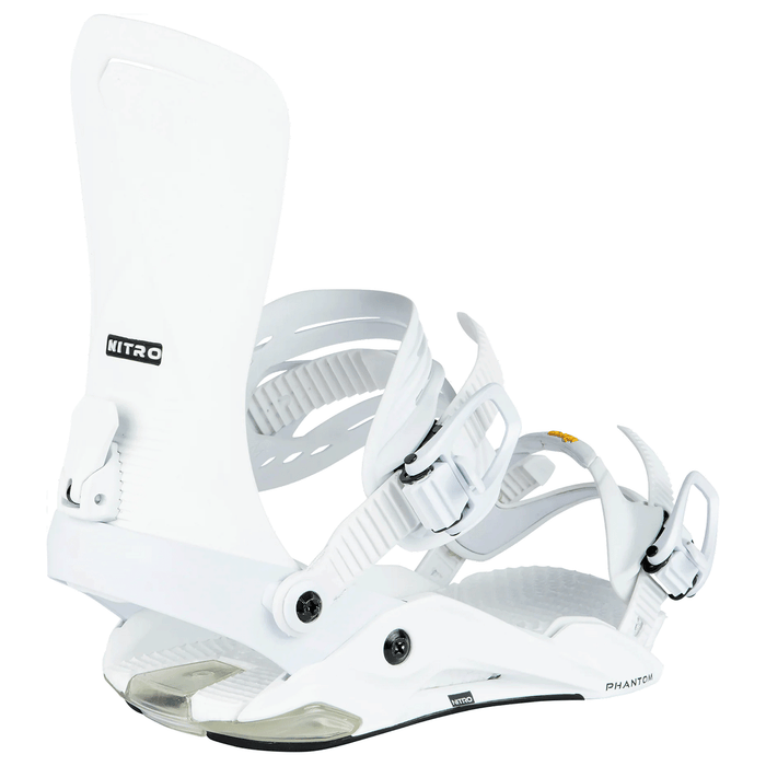 Nitro Men's Phantom Snowboard Bindings 2024 White