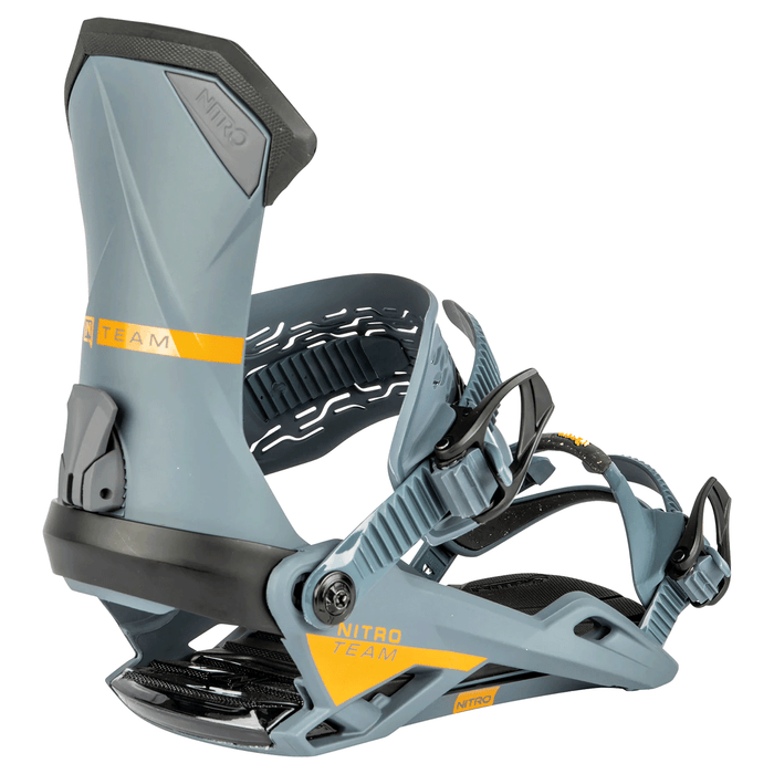 Nitro Men's Team Snowboard Bindings 2024 Gunmetal