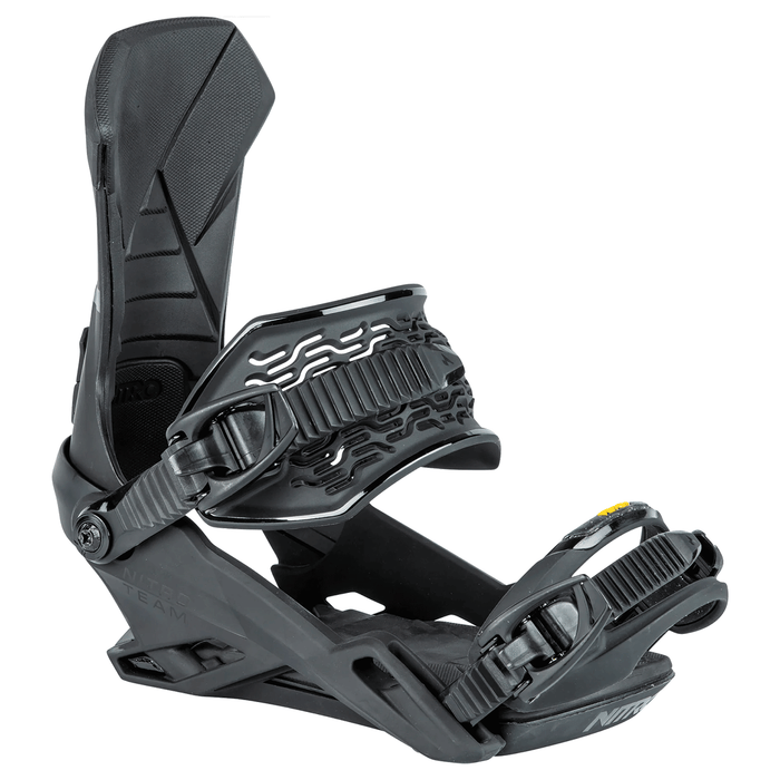 Nitro Men's Team Snowboard Bindings 2025 Ultra Black - Comor - Go Play Outside