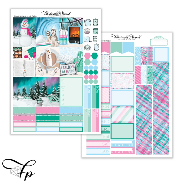 Nordic Nights - Hobonichi Cousin Kit
